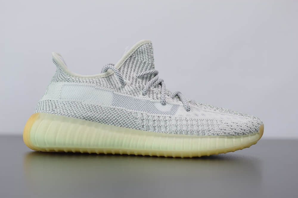阿迪达斯Adidas Yeezy 350V2 Boost灰满天星休闲慢跑鞋纯原版本 货号:FX4349