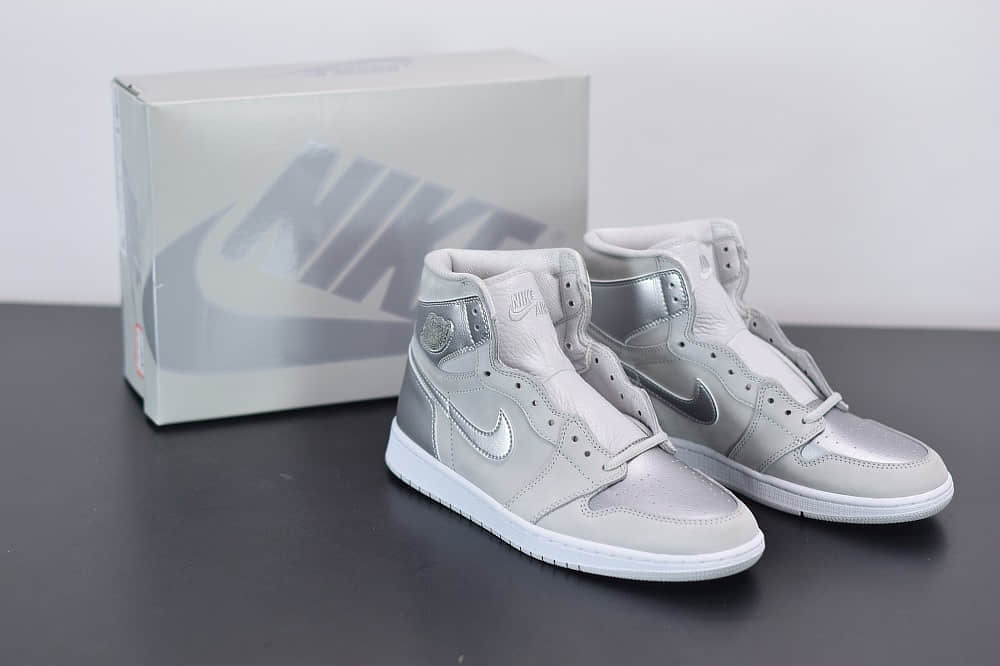 乔丹Air Jordan1 乔1日本限定灰银高帮篮球鞋纯原版本 货号：DC1788-029
