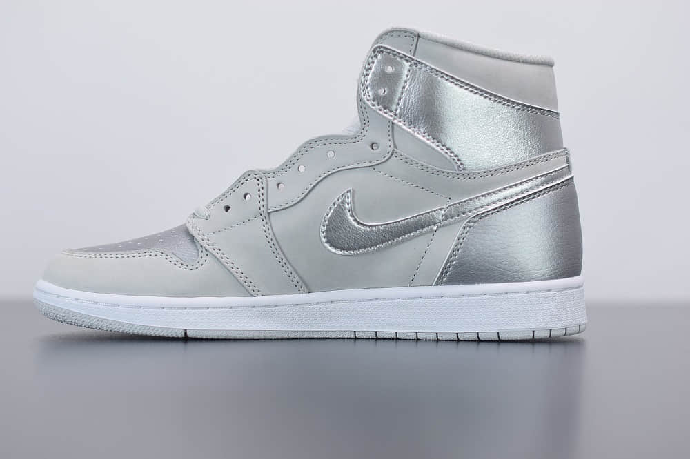 乔丹Air Jordan1 乔1日本限定灰银高帮篮球鞋纯原版本 货号：DC1788-029