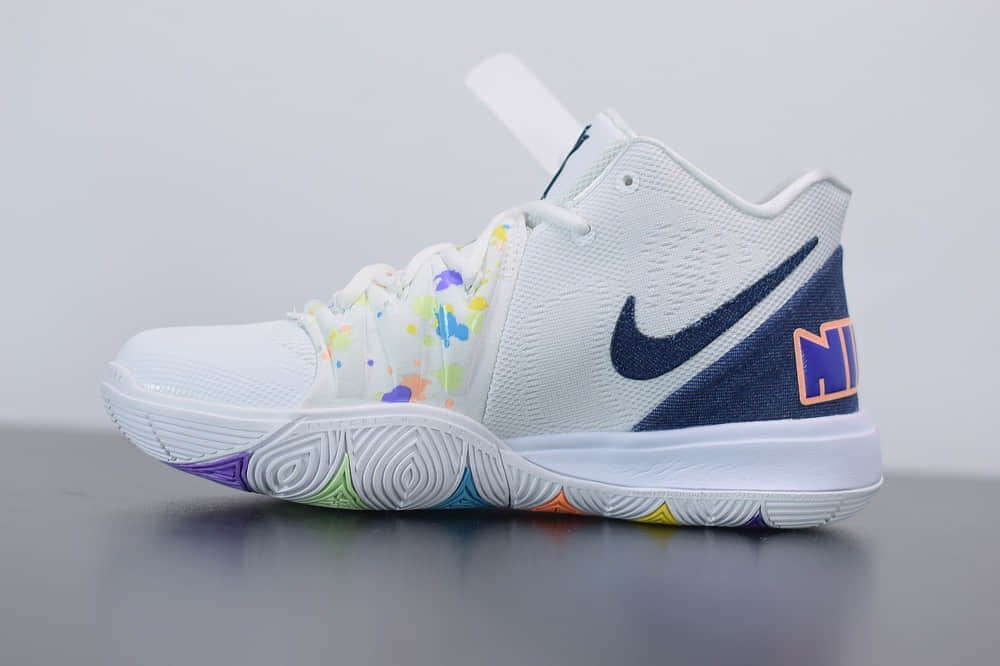 耐克Nike Kyrie 5 EP 欧文5代笑脸篮球鞋纯原版本 货号:AO2919-101