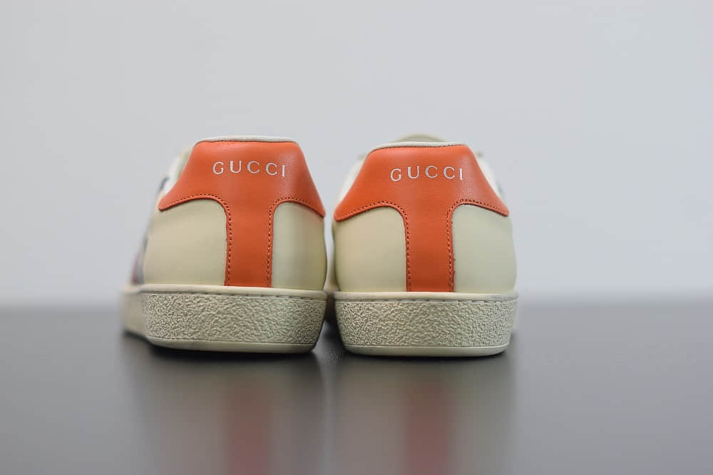 古驰Gucci Ace X Disney小白鞋系列低帮米奇做旧休闲鞋纯原版本 货号：603697AYO709591