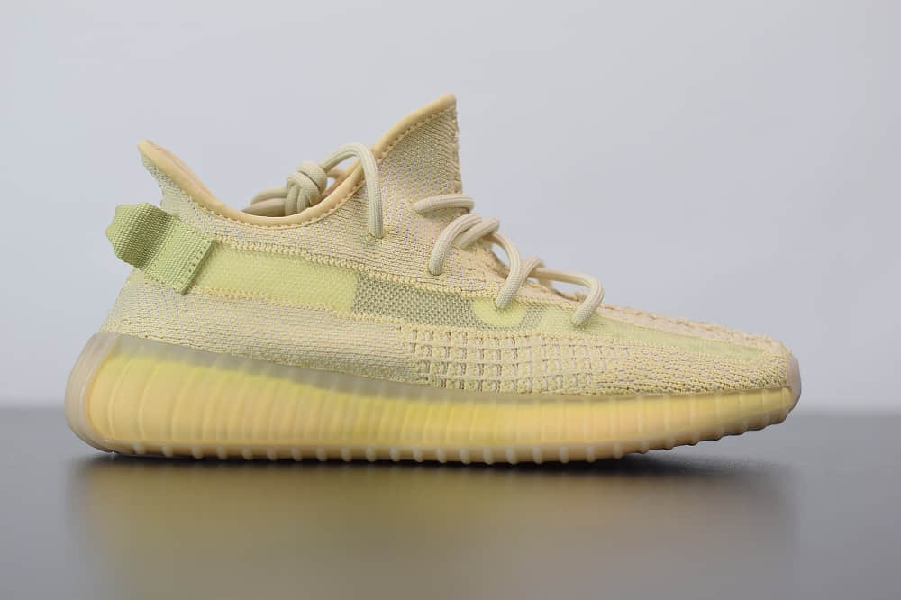 阿迪达斯ADIDAS YEZZY 350 V2亚麻色亚洲限定纯原版本 货号:FX9028