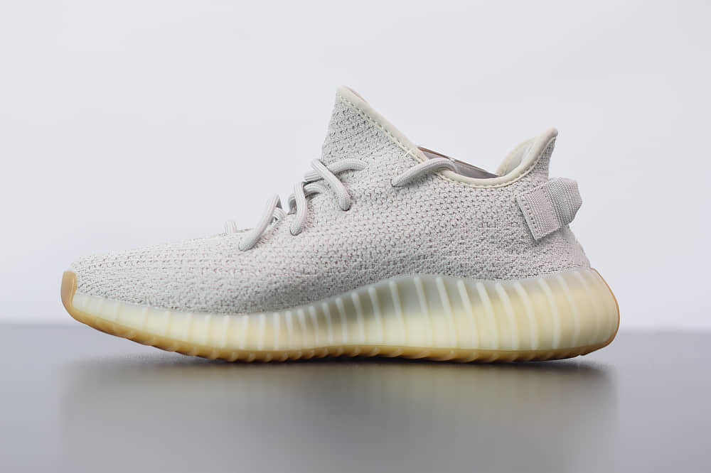 阿迪达斯ADIDAS YEZZY 350 V2芝麻色爆米花休闲慢跑鞋纯原版本 货号：F99710