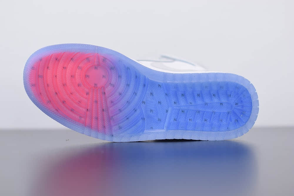 乔丹Air Jordan 1 Zoom R2T “Racer Blue” 白蓝小迪奥高帮板鞋纯原版本 货号：CK6637-104