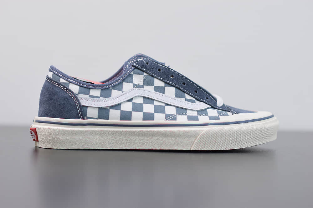 万斯Vans Style 36 Decon SF 万斯雾霾蓝半月包头杀人鲸硫化板鞋帆布鞋