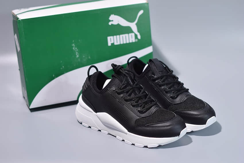 彪马PUMA RS-0 Sound刘昊然同款复古黑色老爹鞋纯原版本 货号：366890-06