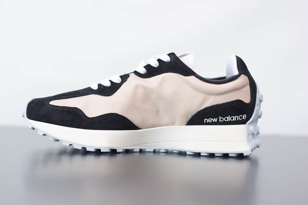 新百伦New Balance MS327复古先锋系列黑灰休闲运动慢跑鞋纯原版本 货号:WS327CPA