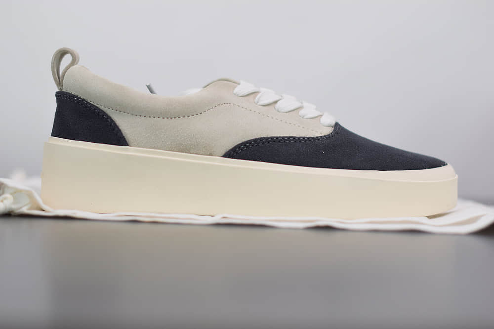 FOG Fear Of God Backless Sneaker101恐惧上帝黑灰色潮鞋纯原版本 货号：C0007000SUE960