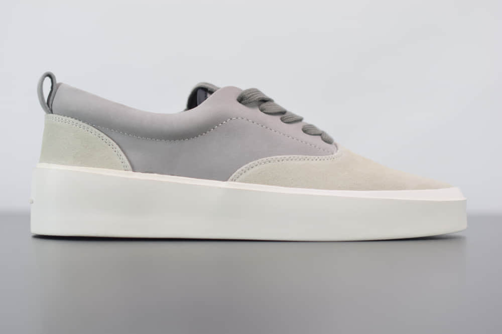 FOG Fear Of God Backless Sneaker101恐惧上帝灰白色潮鞋纯原版本 货号：C0007000-050