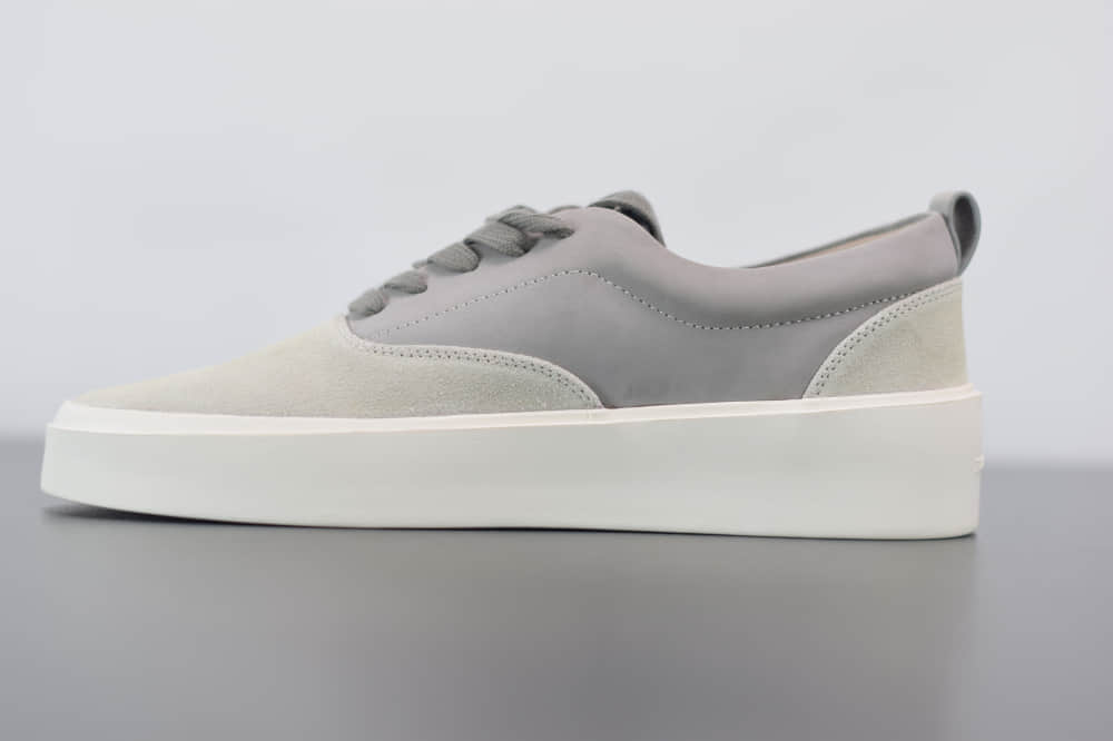 FOG Fear Of God Backless Sneaker101恐惧上帝灰白色潮鞋纯原版本 货号：C0007000-050