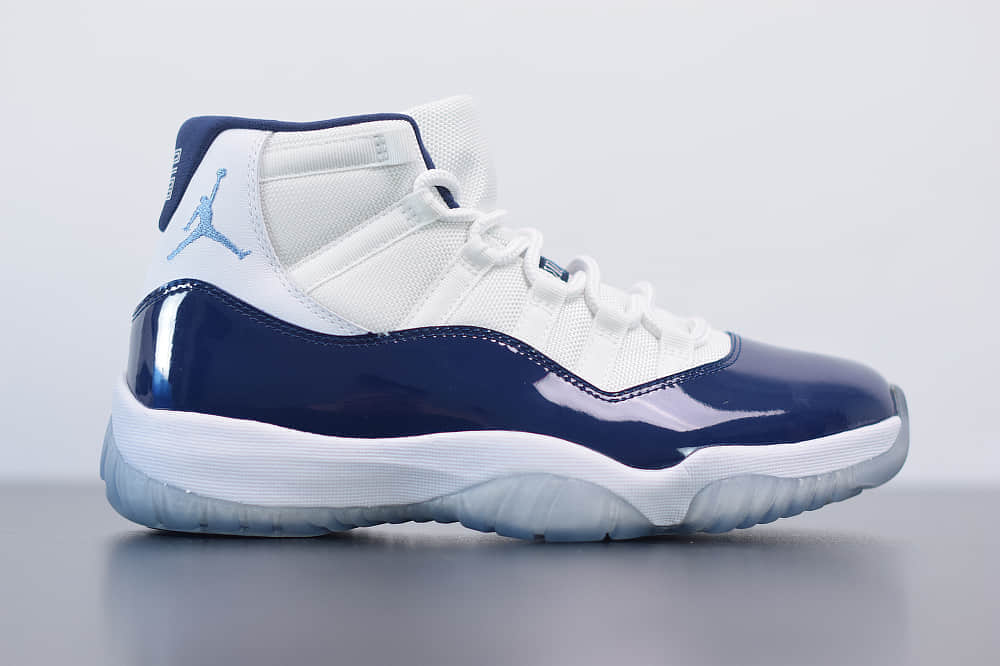 乔丹Air Jordan 11“Win Like '82 AJ11北卡白蓝高帮篮球鞋纯原版本 货号：378037-123