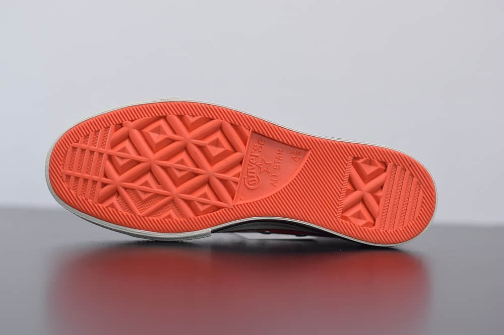 匡威Converse橘色小菊花松糕鞋纯原版本 货号:568930C