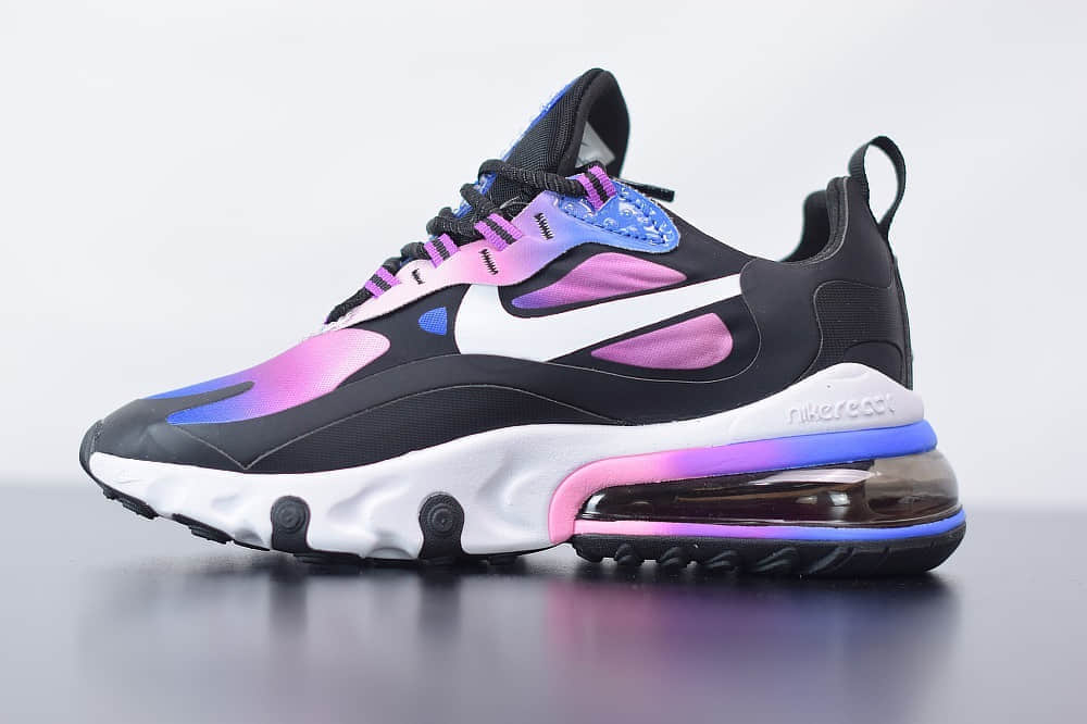 耐克Nike Air Max 270 React奇幻火烈鸟气垫运动鞋纯原版本 货号：BV3387-400