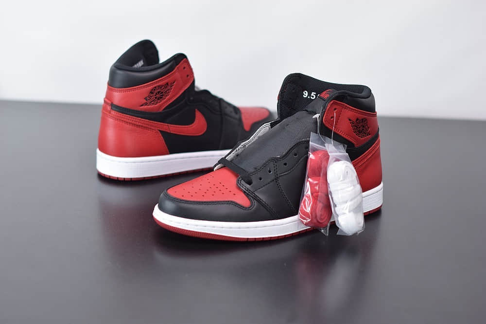乔丹Air Jordan 1 High 85 Varsity Red高帮AJ1反转黑红禁穿纯原版本篮球鞋 货号:BQ4422-600