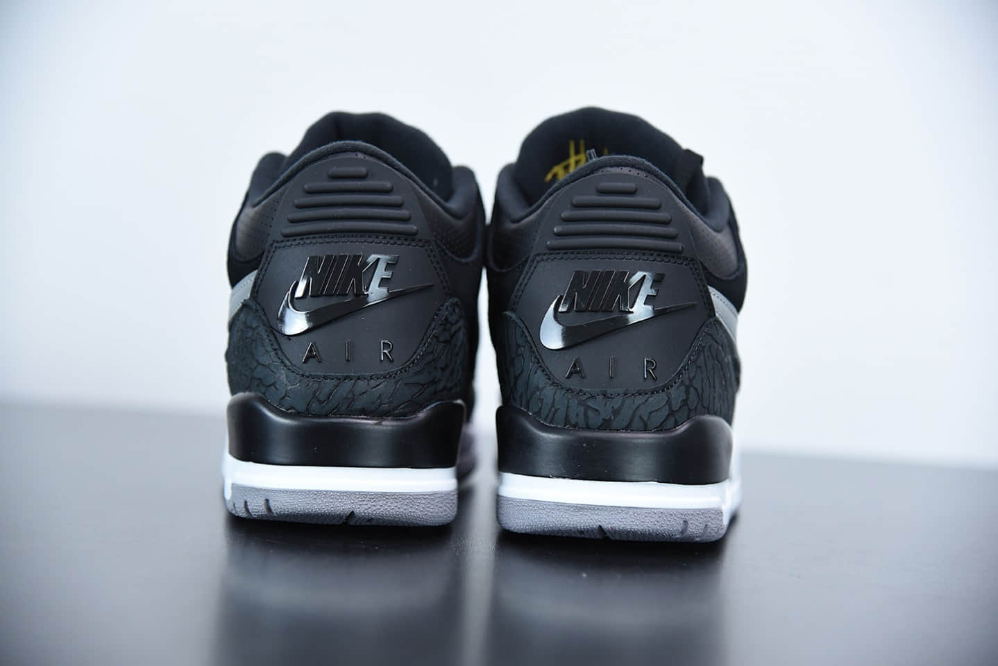 乔丹Air Jordan 3 Tinker 反光黑水泥配色板鞋纯原版本 货号：CK4348-007