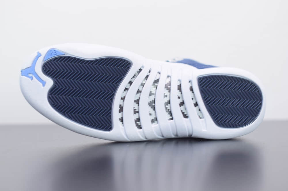 乔丹Air Jordan 12 Indigo靛青蓝男子文化篮球鞋纯原版本 货号：130690-404