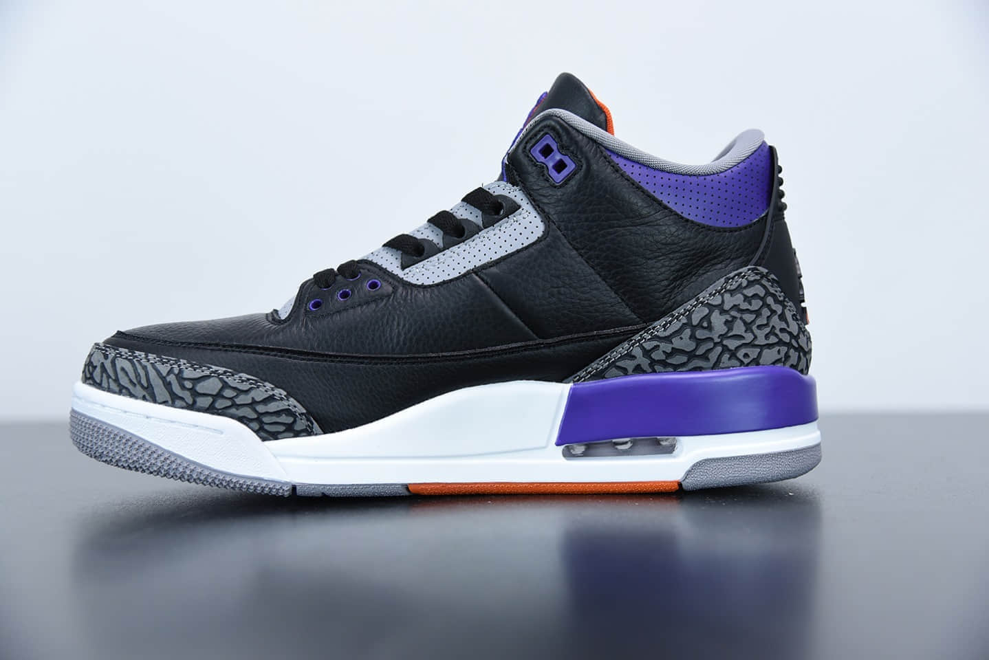 乔丹Air jordan 3 Retro FT2 Tinker Nrg 爆裂纹葡萄紫男子文化篮球鞋纯原版本 货号:CT8532-050