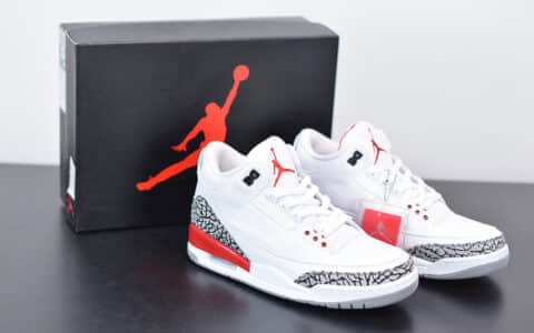 乔丹Air Jordan 3 Retro Hall of Fame爆裂纹飓风复古休闲运动文化篮球鞋纯原版本 货号：136064-116