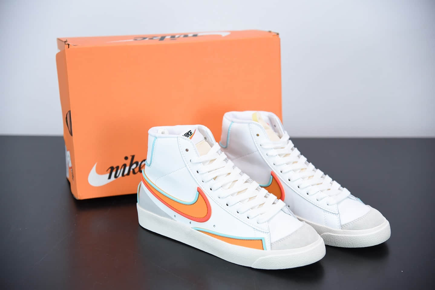 耐克Nike Blazer Mid '1977 Vintage WE经典开拓者高帮百搭休闲运动板鞋纯原版本 货号：853503