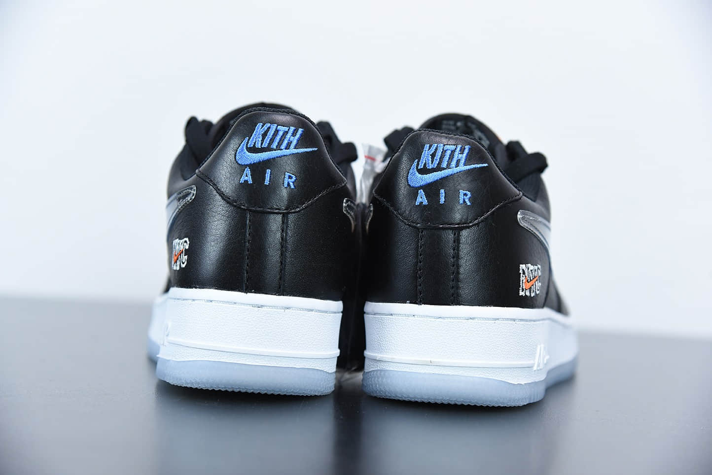 耐克NikeAir Force 1 Low “ What The NYC” 纽约限定黑蓝低帮板鞋纯原版本 货号：CZ7928-001