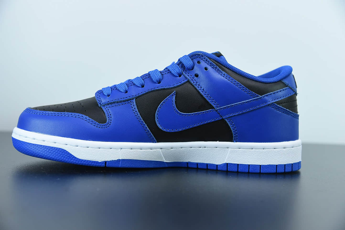 耐克Nike SB Dunk Low PRO QS扣篮系列低帮黑蓝休闲运动滑板板鞋纯原版本 货号：DD1391-001