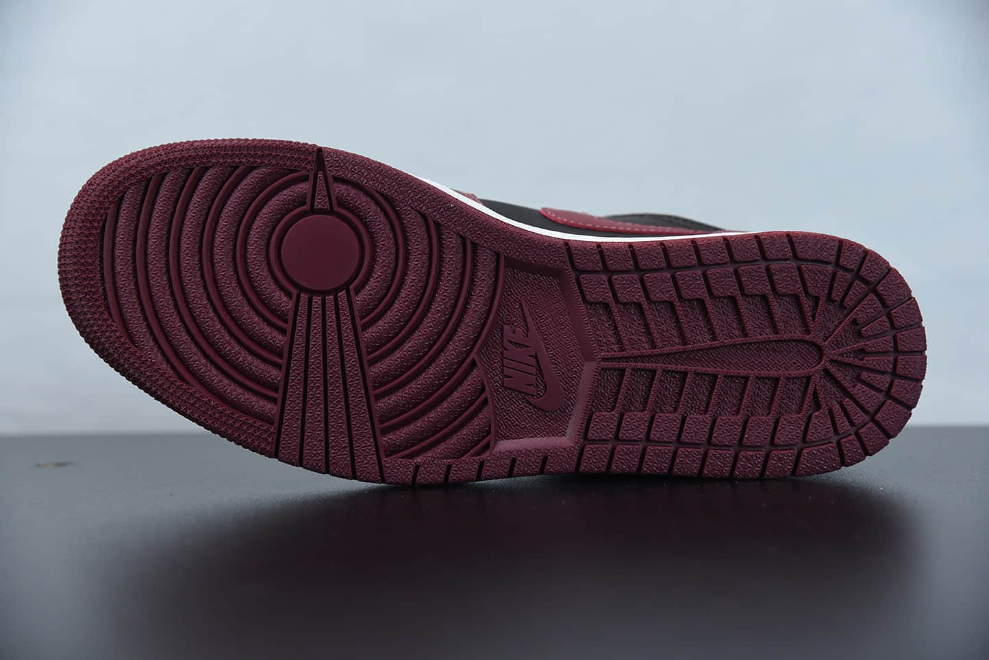 乔丹Air Jordan 1 Low 黑酒红金属飞翼低帮休闲鞋纯原版本 货号:DB6491-600