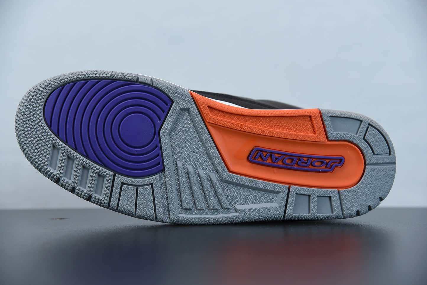 乔丹Air Jordan 3 Retro “Court Purple”黑紫配色中帮复古休闲运动文化篮球鞋纯原版本 货号:CT8532-050