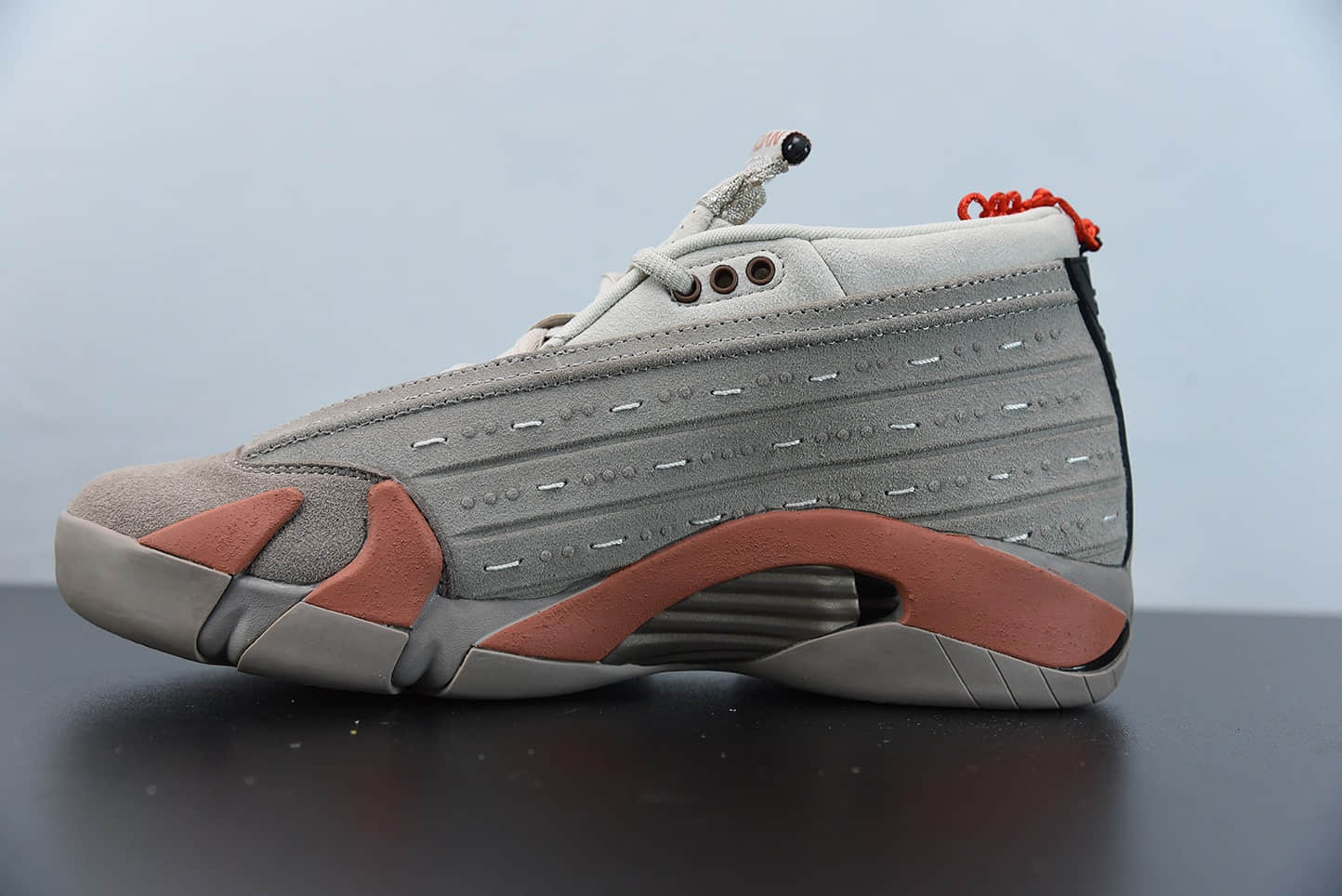 乔丹CLOT x Air Jordan 14 Low AJ14“中国结铜钱陈冠希兵马俑联名篮球鞋纯原版本 货号：DC9857-200
