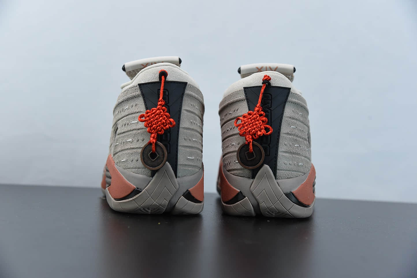 乔丹CLOT x Air Jordan 14 Low AJ14“中国结铜钱陈冠希兵马俑联名篮球鞋纯原版本 货号：DC9857-200
