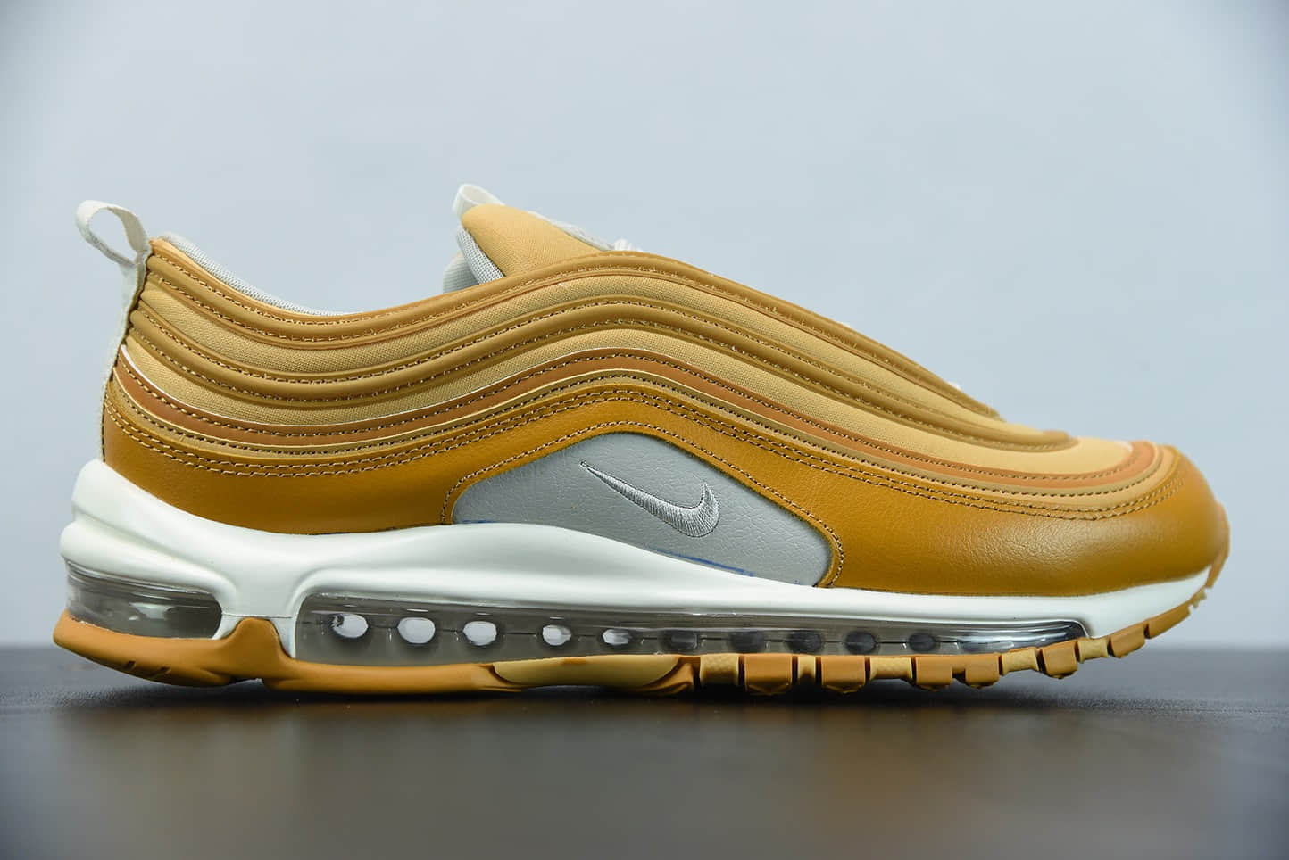 耐克Nike Air Max 97客制配色子弹全掌气垫复古运动鞋纯原版本 货号:CT1904-700