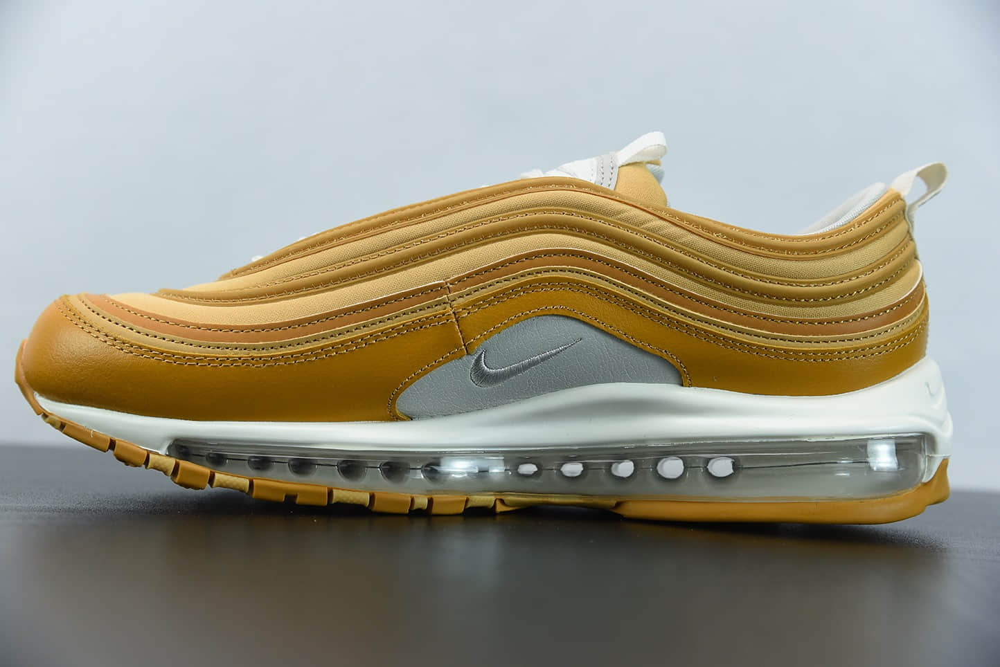 耐克Nike Air Max 97客制配色子弹全掌气垫复古运动鞋纯原版本 货号:CT1904-700