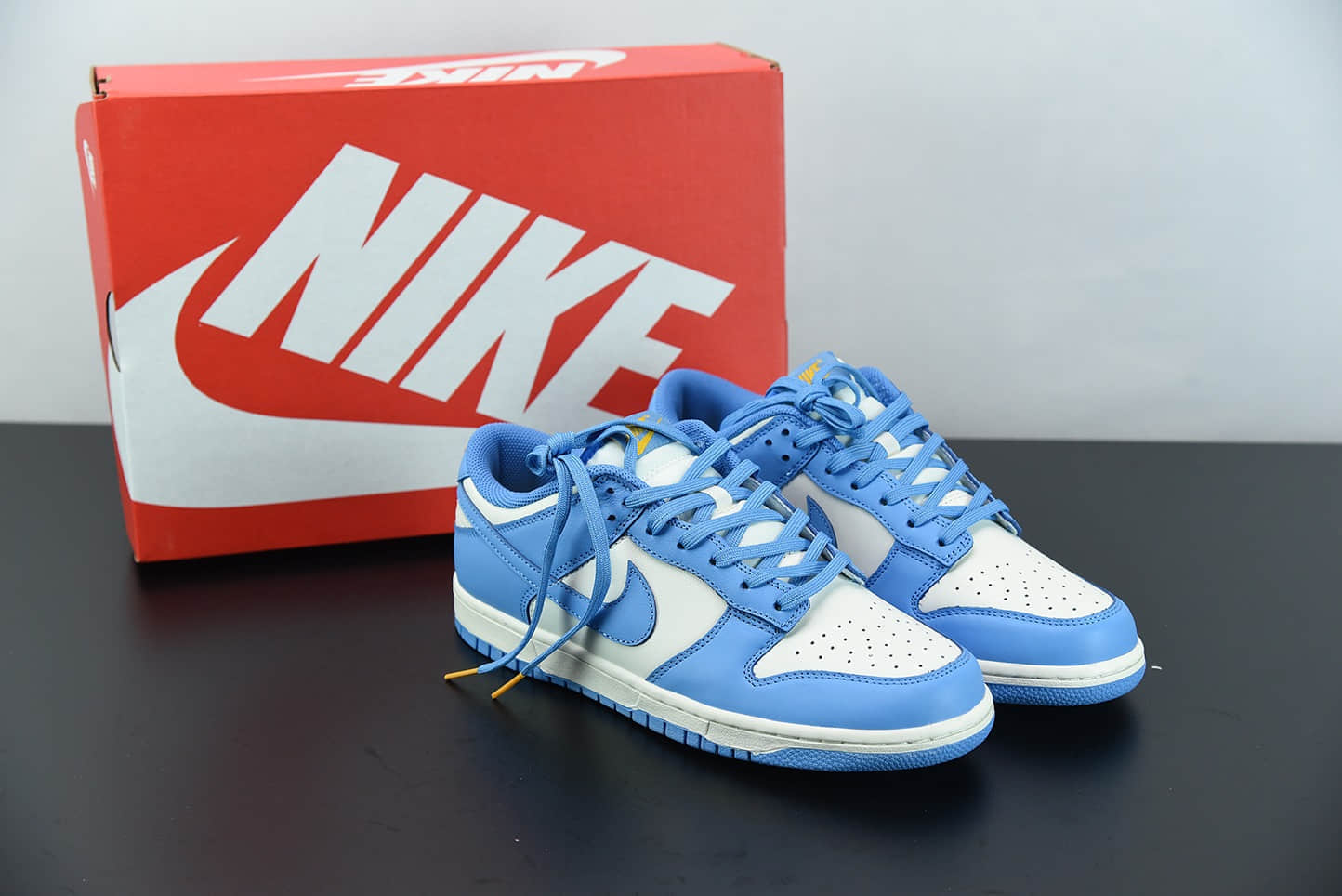 耐克Nike Dunk Low Cost北卡蓝皇家蓝低帮运动休闲板鞋纯原版本 货号：DD1503-100