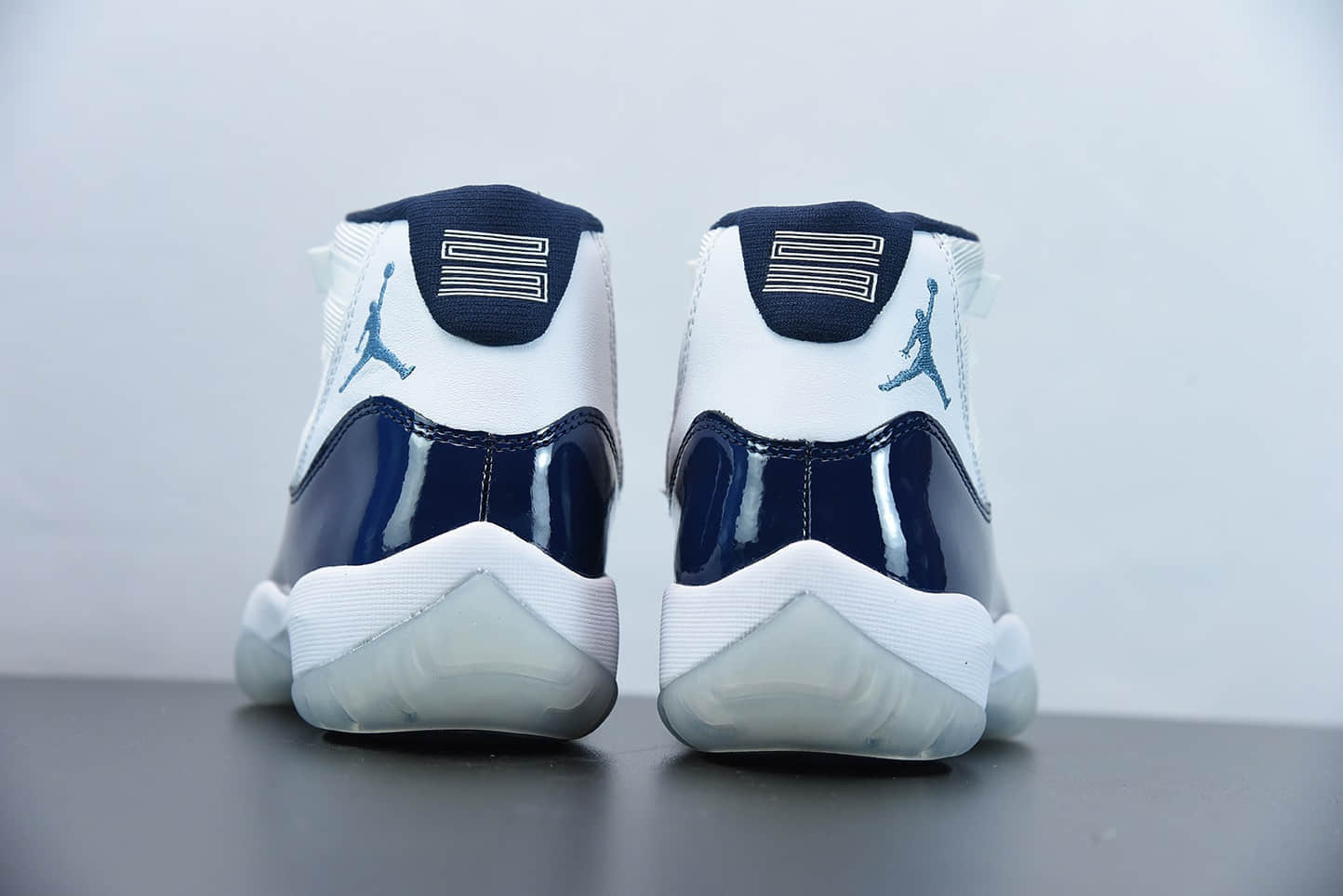 乔丹Air Jordan 11 Concord黑白康扣高帮篮球鞋纯原版本 货号：378037-100