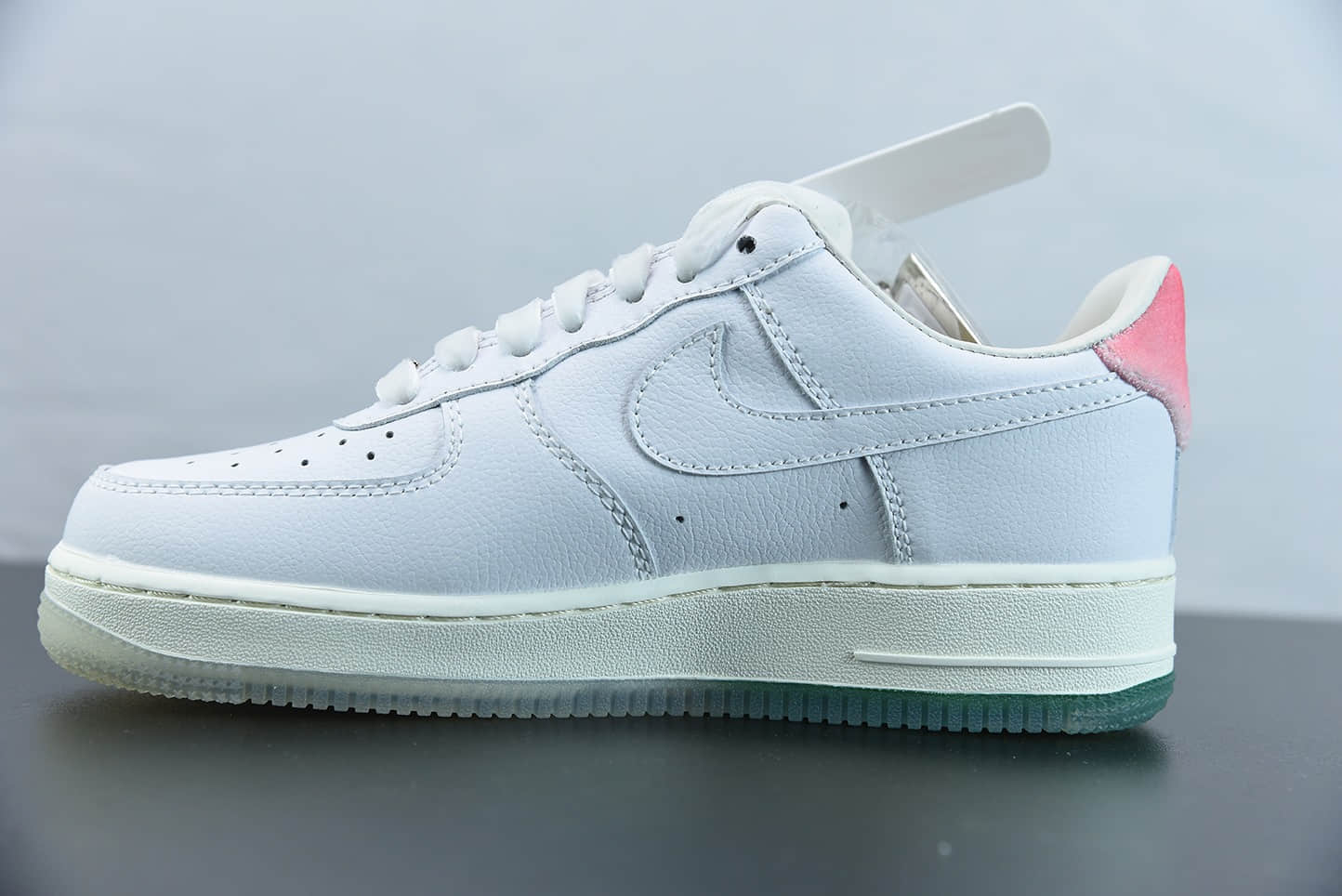 耐克Air Force 1 '07 GOT EM 白绿粉寿桃空军一号低帮休闲鞋纯原版本 货号:DC3287-111