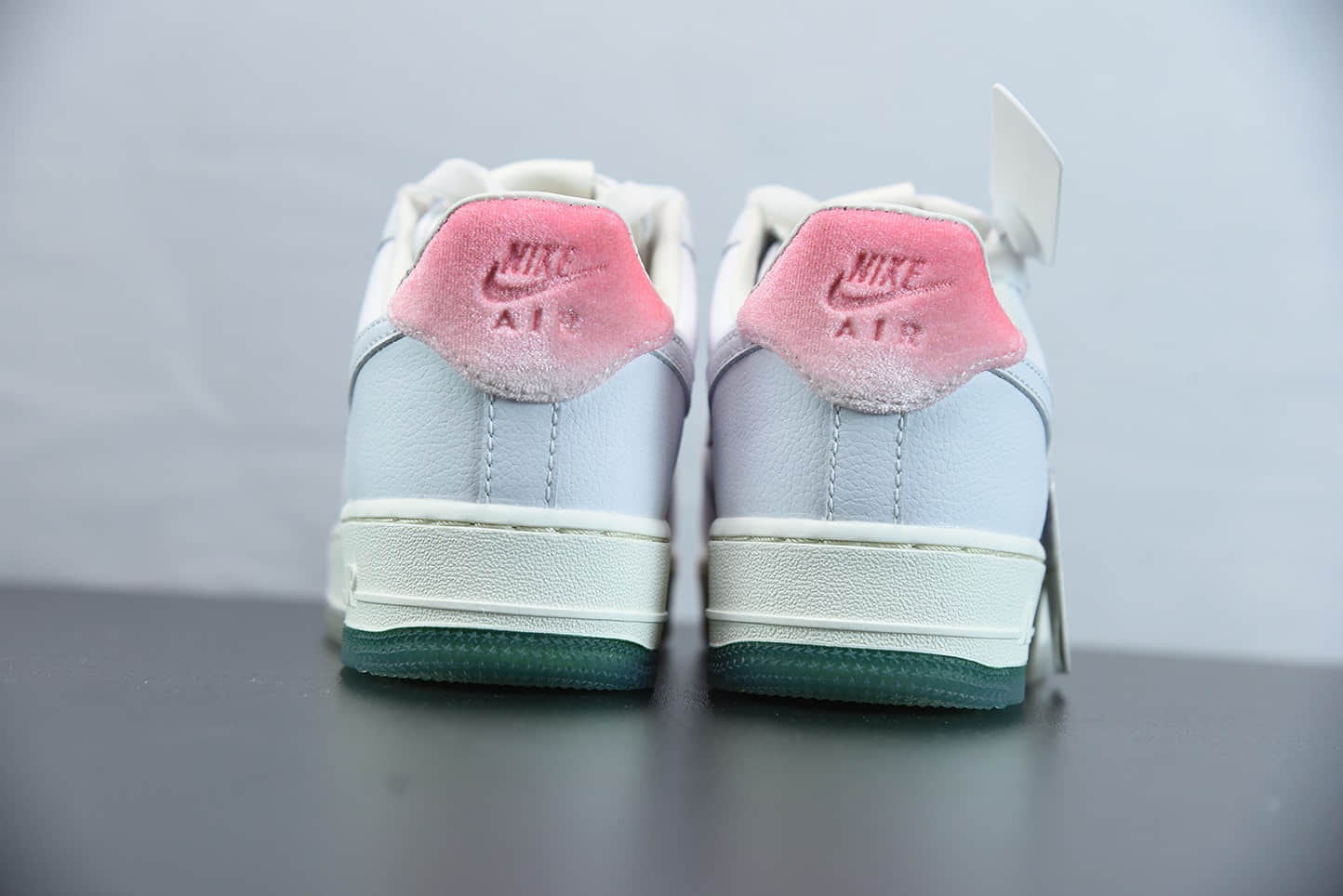 耐克Air Force 1 '07 GOT EM 白绿粉寿桃空军一号低帮休闲鞋纯原版本 货号:DC3287-111