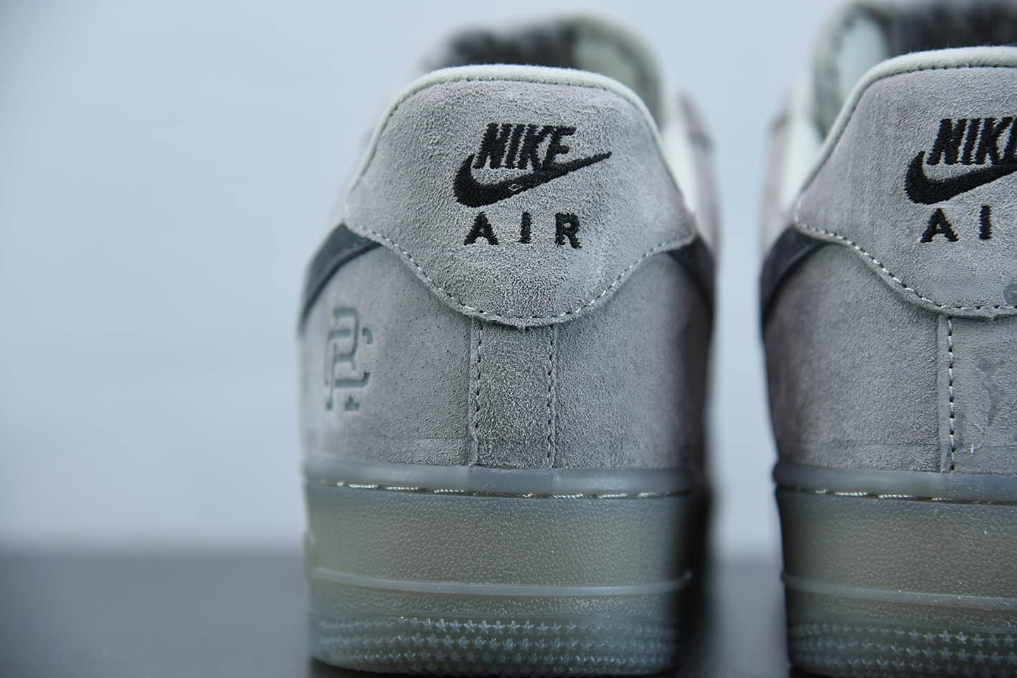 耐克eigning Champ X Nk Air Force1 MID3M反光酷灰卫冕冠军空军一号低帮休闲板鞋纯原版本 货号:AA1117-118