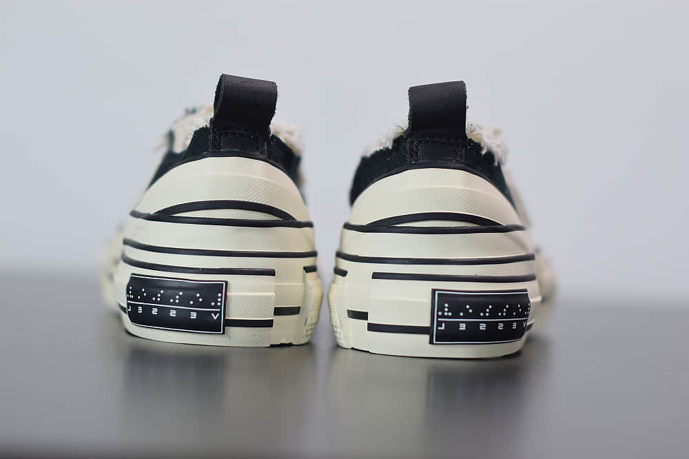 Xvessel G.O.P Low Navy低帮黑色吴建豪乞丐鞋纯原版本 货号：S19X001B