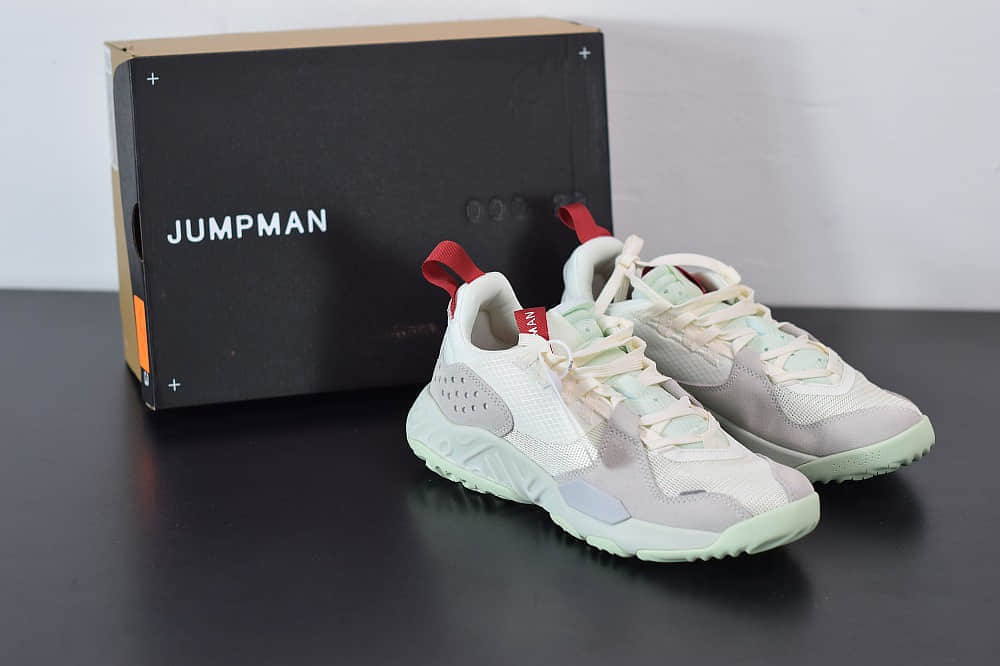 乔丹Air Jordan Delta SP 浅灰绿陈冠希主刀亲自设计复古休闲运动鞋纯原版本 货号：CD6109-100