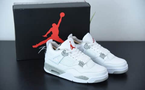 乔丹Air Jordan 4 White Oreo 白奥利奥男子文化篮球鞋 纯原版本 货号： CT8527-100