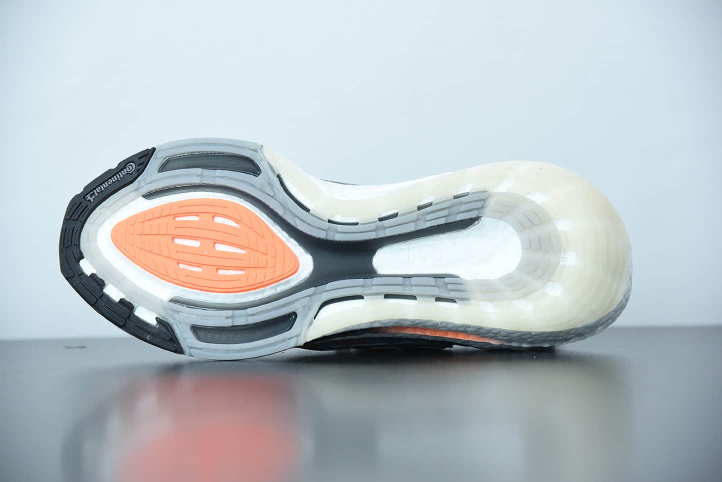 阿迪达斯 Adidas ultra boost 2021系列黑白橙配色袜套式针织鞋面休闲运动慢跑鞋纯原版本 货号:FY0372