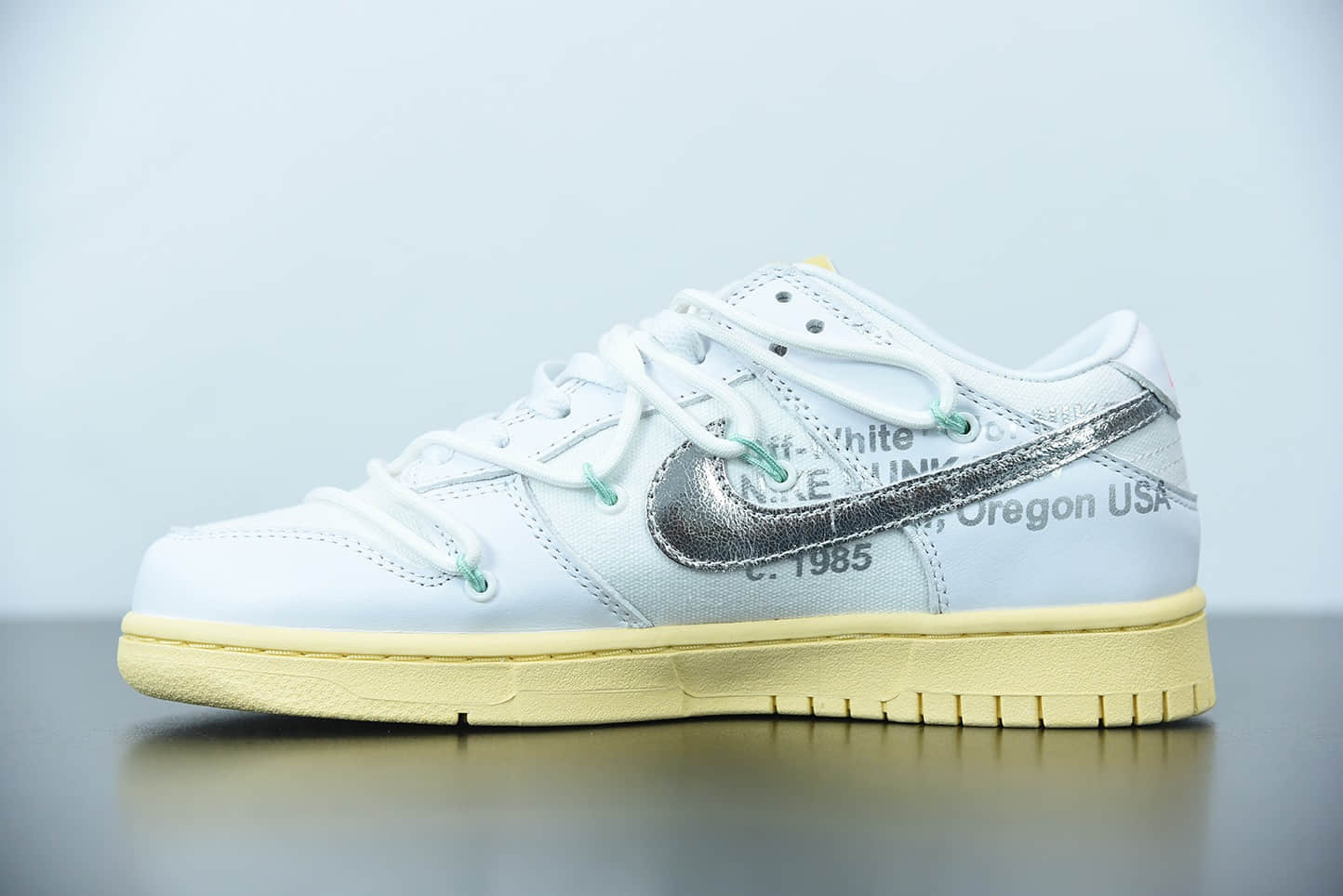 耐克 Off White x Futura x Nike Dunk Low Black Orange 三方联名黑橙解构板鞋纯原版本货号：DM1602-127