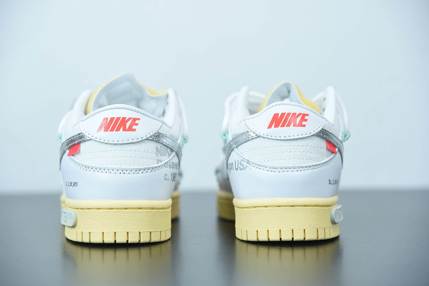 耐克 Off White x Futura x Nike Dunk Low Black Orange 三方联名黑橙解构板鞋纯原版本货号：DM1602-127