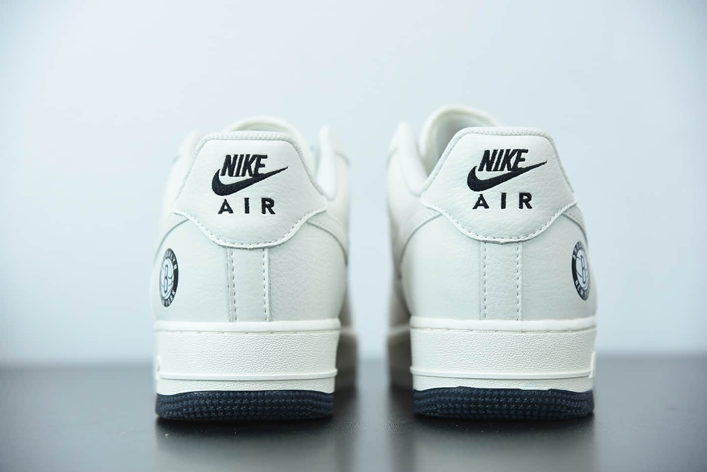 耐克 Nike Air Force 1 Low '07 “米黑白”布鲁克林篮网城市限定低帮空军一号休闲板鞋纯原版本 货号:CT1989-107