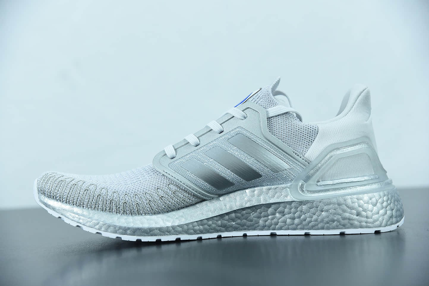 阿迪达斯 Adidas Nasa x Ad Ultra Boost 20 Consortium 2021夏季新款银橙色爆米花休闲跑步鞋纯原版本 货号: FX7957