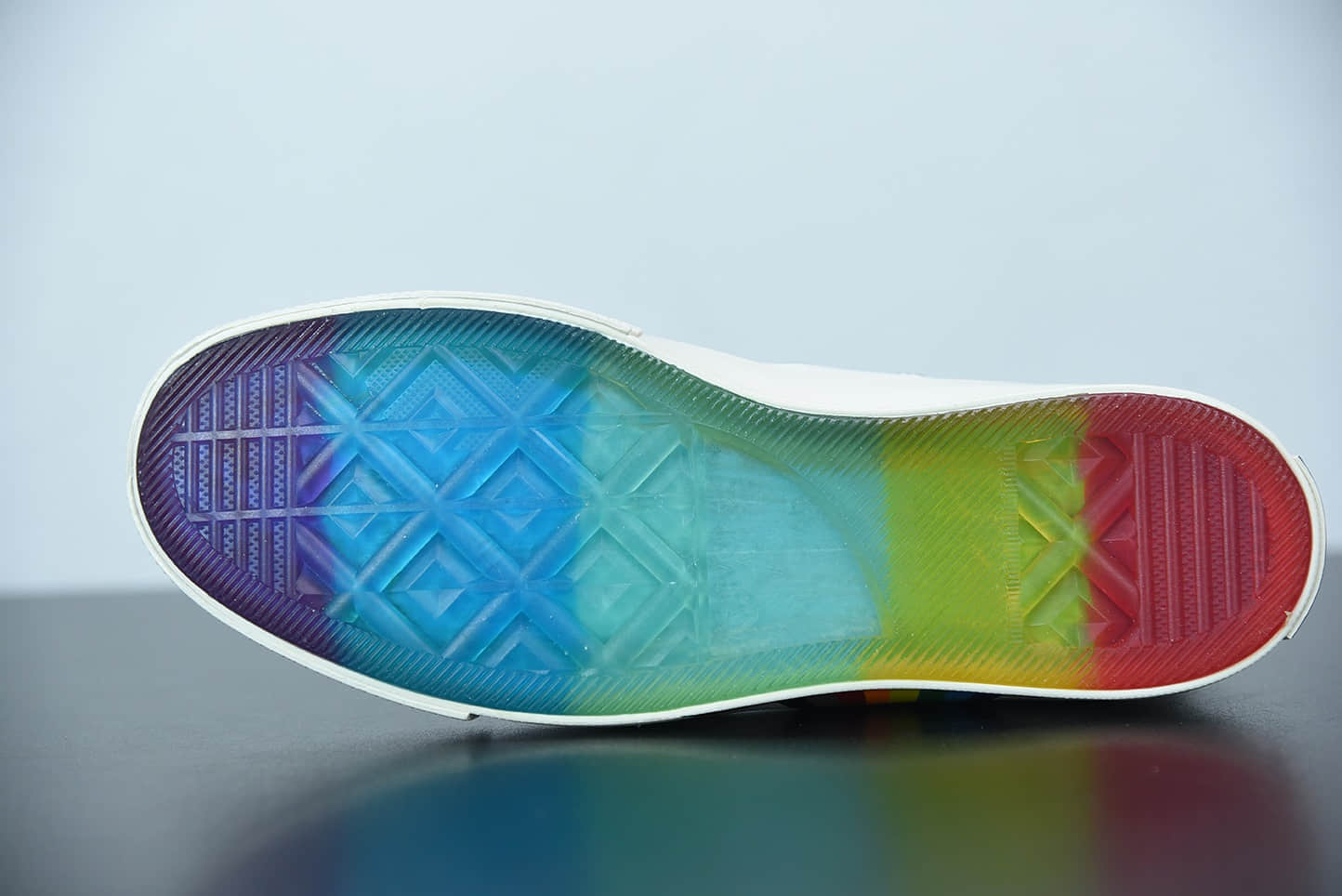 匡威Converse Pride Chuck 70 彩虹色高帮时尚百搭帆布鞋纯原版本 货号:170821C