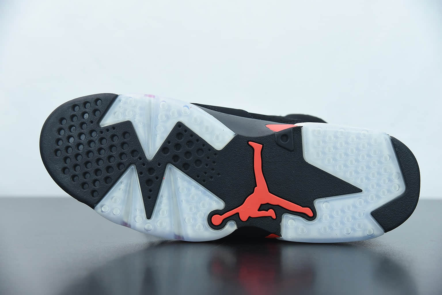 乔丹Air Jordan 6 Black Infrared黑红全明星红外线乔丹6代篮球鞋纯原版本 货号：384664-060