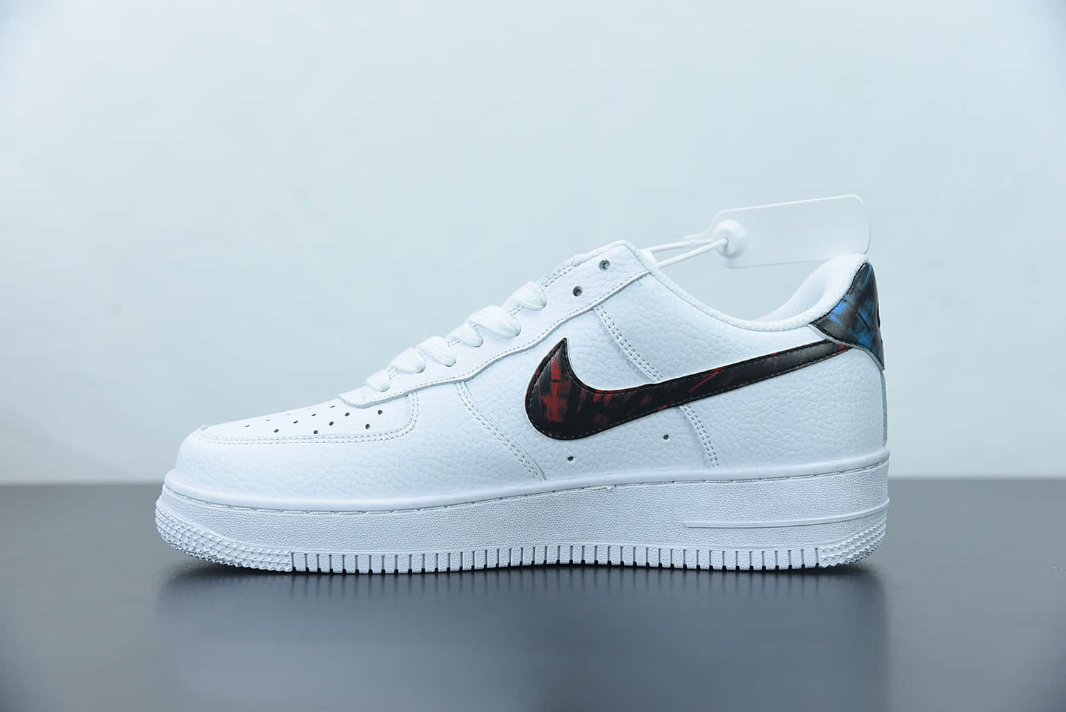 耐克 Nike Air Force 1 LowTie-Dye白蓝红扎染空军一号低帮运动休闲板鞋纯原版本 货号:DJ6889-100
