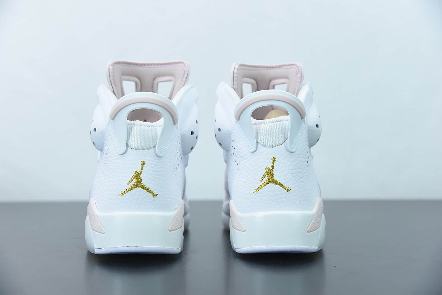 乔丹Air Jordan AJ6 WMNS “Gold Hoops”金粉高帮篮球鞋纯原版本 货号:DH9696-100