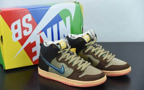 耐克 Nike Concepts x NK SB Dunk High Mallard 烤鸭 高帮运动休闲板鞋纯原版本 货号：DC6887-200