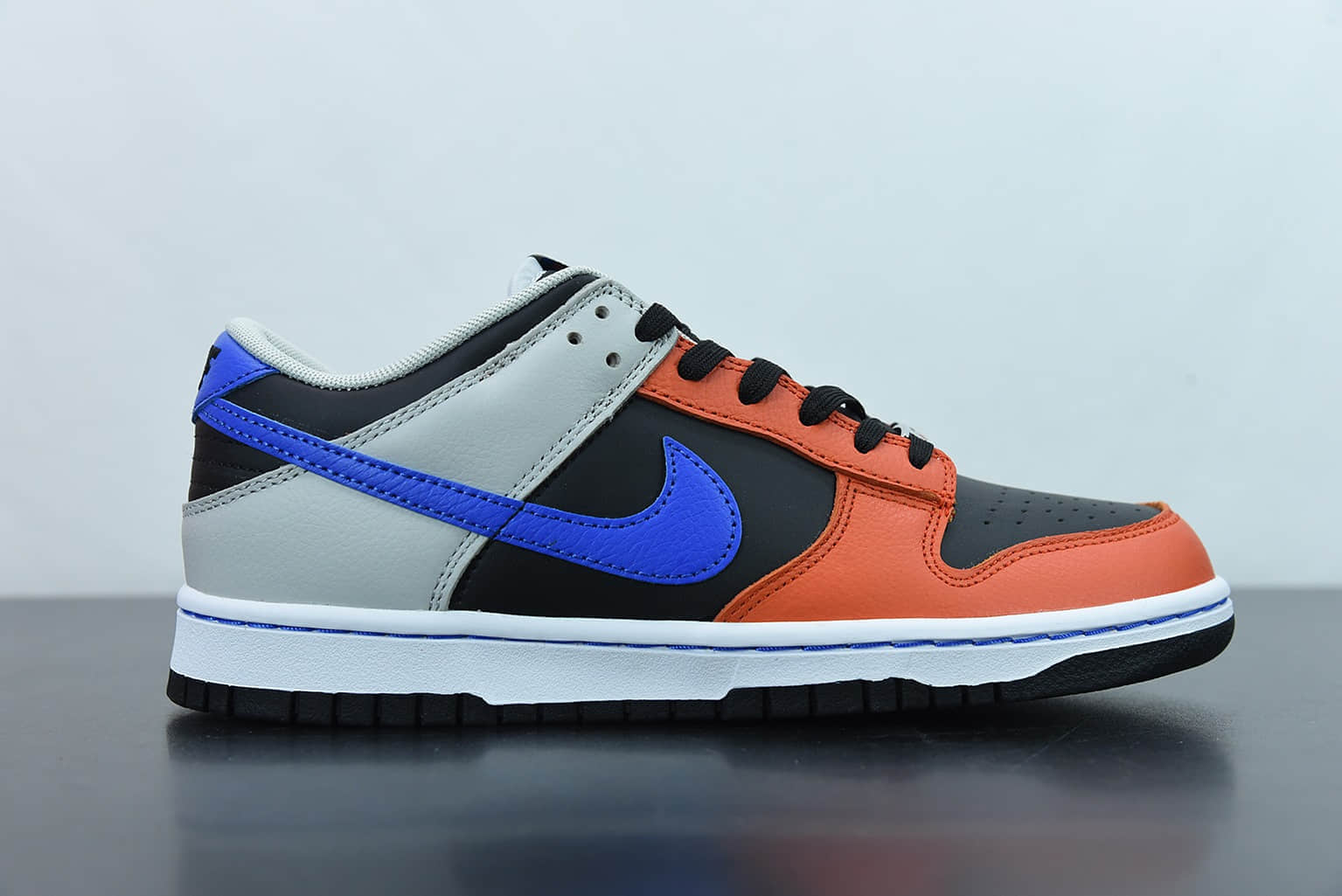 耐克Nike SB Dunk Low EMBKnicks扣篮系列低帮休闲运动滑板板鞋“灰橙蓝尼克斯”纯原版本 货号:DD3363-002